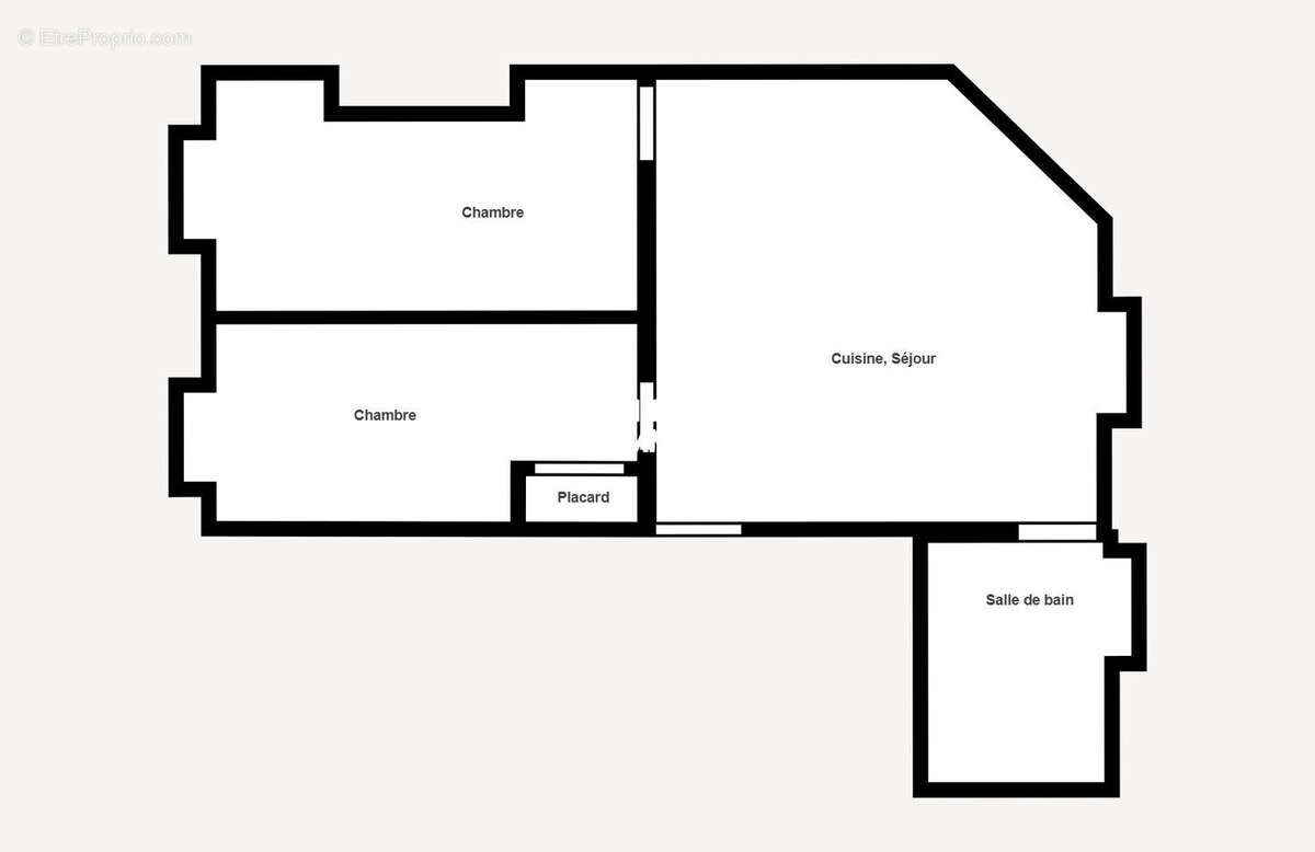 A vendre brest saint-michel  appartement t3  41.36m²  2 chambres - photo 17