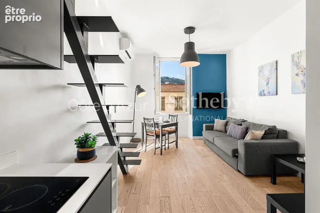 Nice Port, appartement 1 pièce en duplex avec mezzanine - photo 2