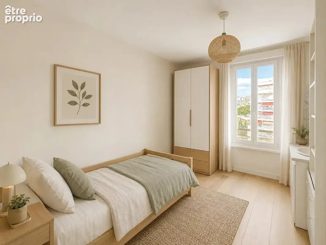 Cannes 400m palais : 4 pieces dernier etage - photo 15