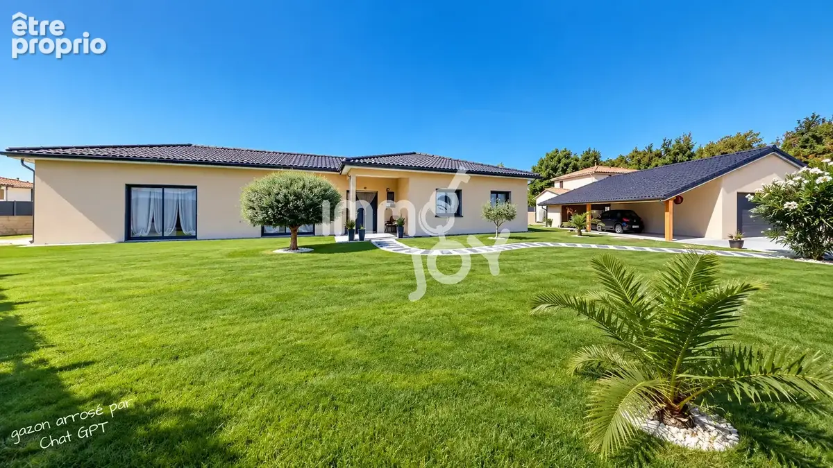 Maison contemporaine de plain-pied 143m2 - Piscine - 1 336m2 de terrain - photo 15