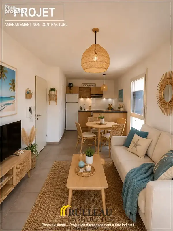 Ambares - appartement t2 avec balcon et parking - photo 5