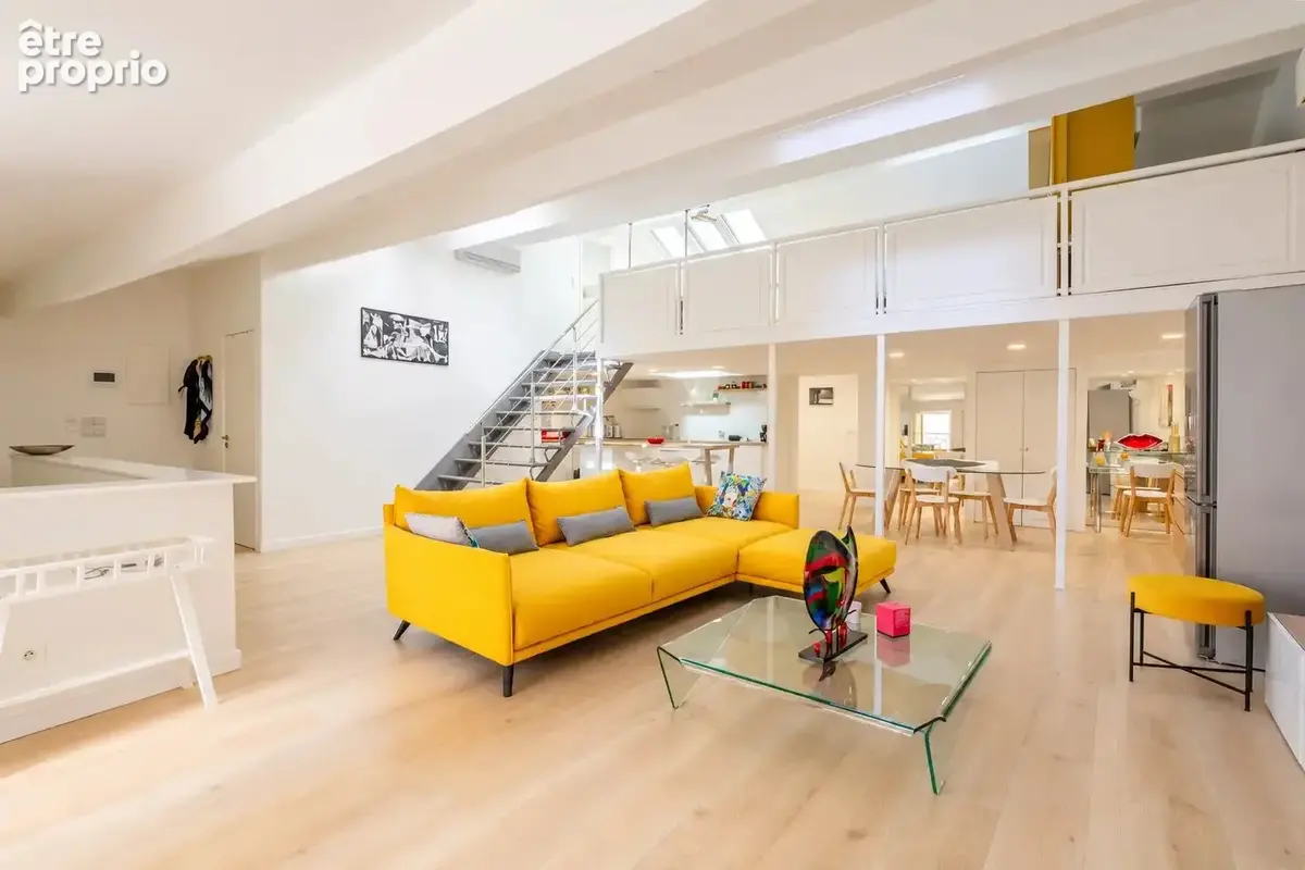 Cannes banane — adresse prestigieuse — magnifique loft duplex  4 p de 115 m²lc - photo 2
