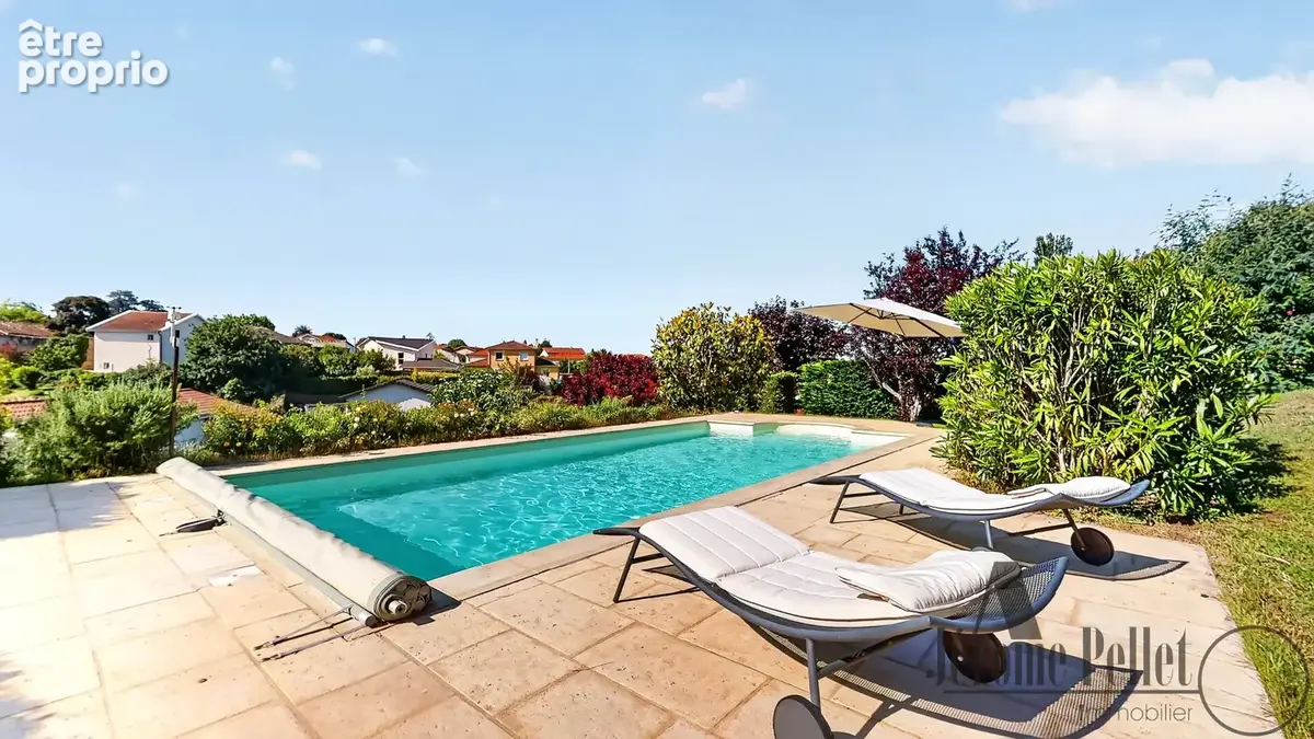 TERNAY   Maison familiale avec piscine chauffée et vue dégagée entre Lyon et Vienne - photo 21