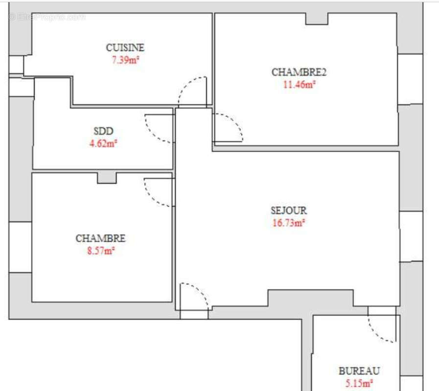 Appartement à ROQUEFORT-LA-BEDOULE