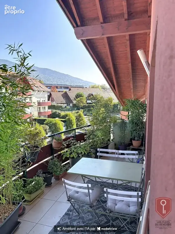 Cranves-Sales – appartement T4 en duplex au dernier étage, terrasse, garage, à pied du collège - photo 11