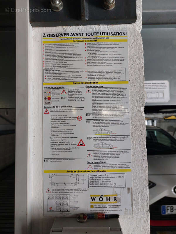 Parking à NICE