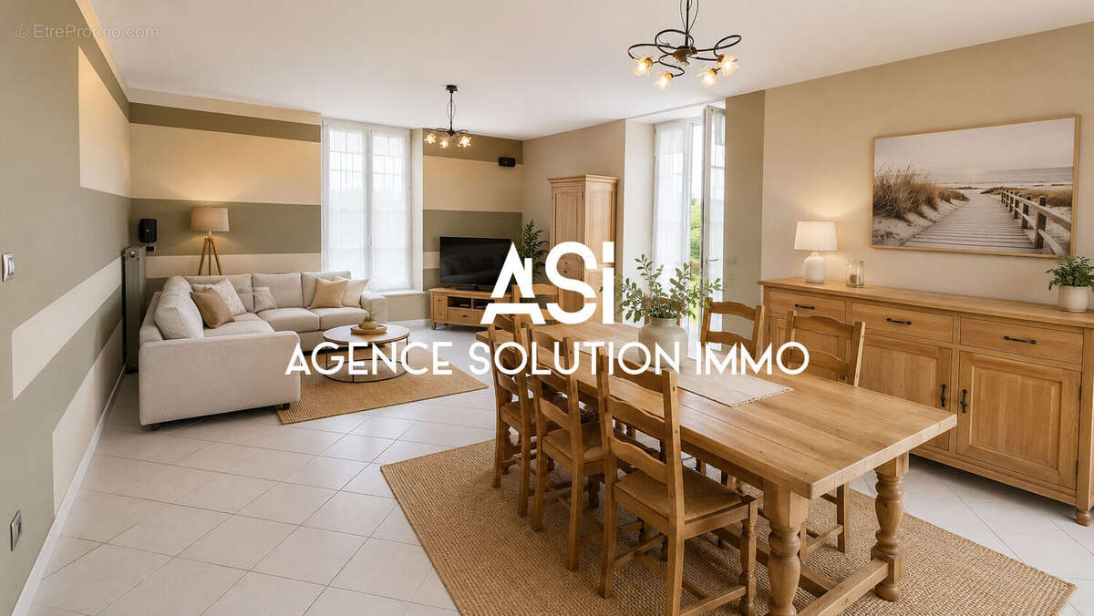 Maison familiale en pierre avec 5 chambres, grenier aménageable et 3 garages. - photo 2