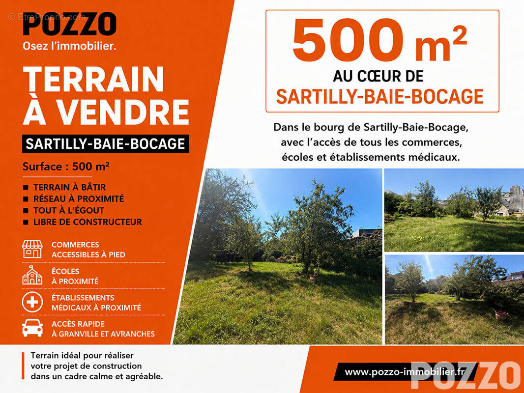 Terrain à SARTILLY
