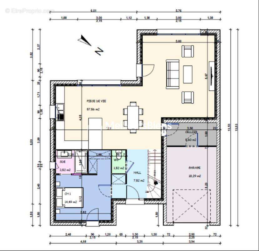 Maison 156 m2 4 chambres à 5m des plages et commerces - photo 2