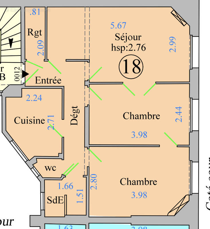 Appartement à BOULOGNE-BILLANCOURT