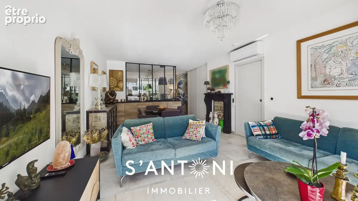 Élégant T2 de 55 m² avec terrasse et climatisation réversible  Immeuble de standing - photo 1
