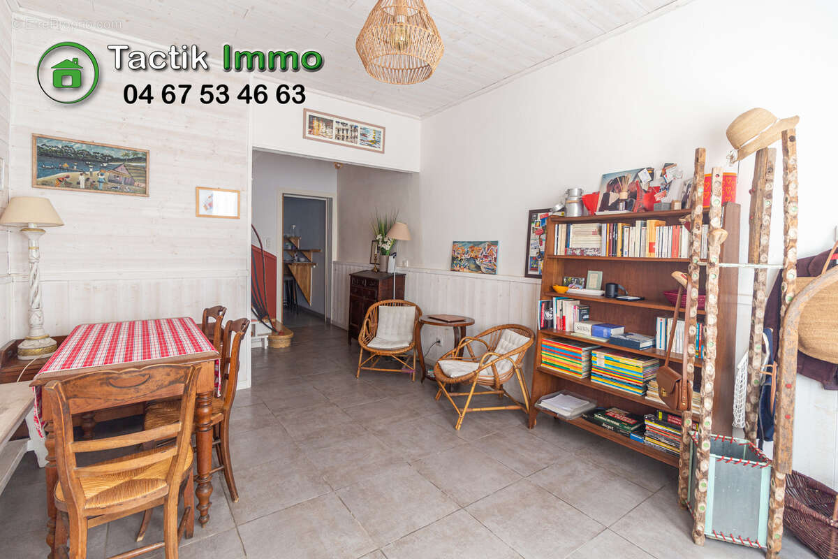 Sète, Quartier Haut, maison atypique, terrasse. - photo 5