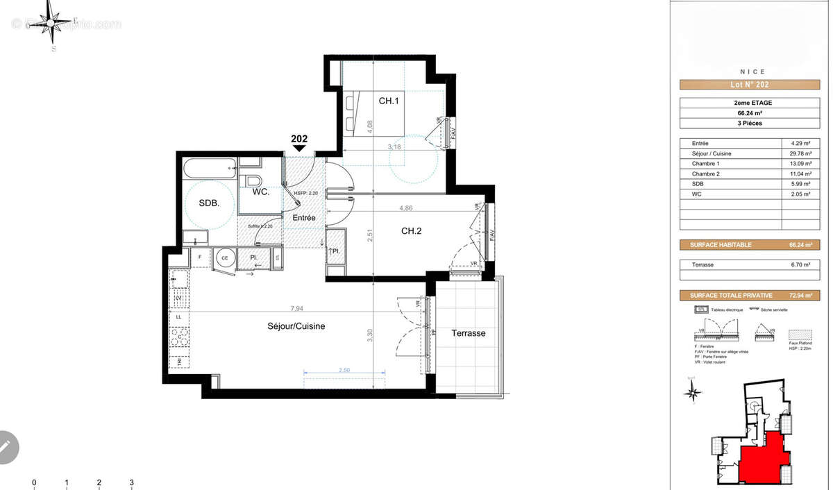 Appartement à NICE