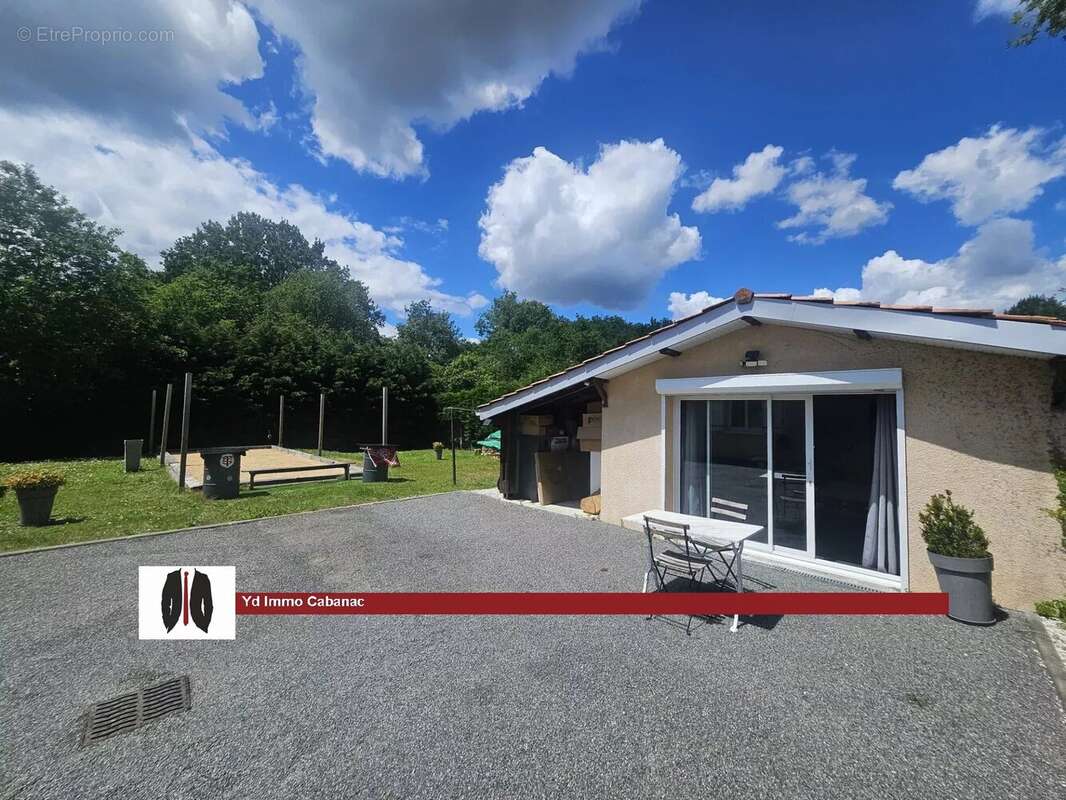 Maison à CABANAC-ET-VILLAGRAINS