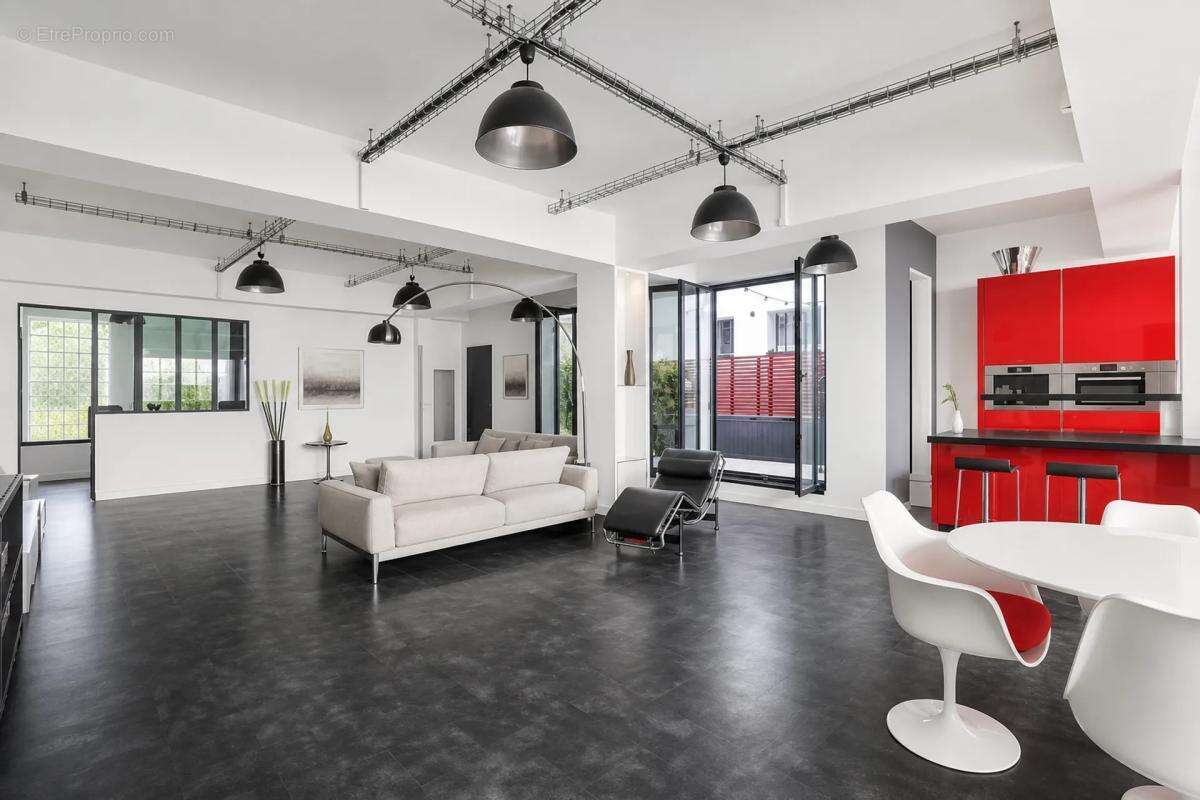 Loft lumineux 105 m², terrasse à Paris 12 - photo 2