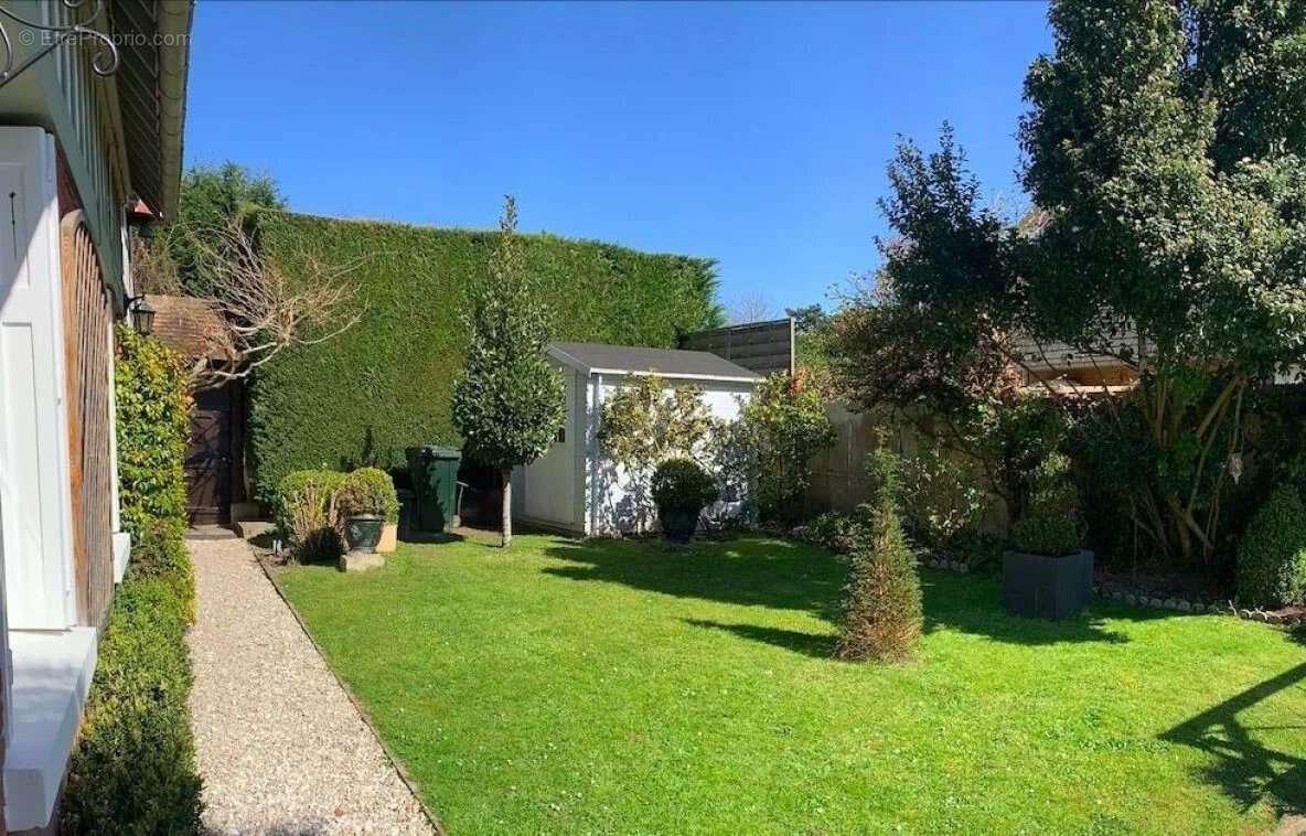 Maison entrée  deauville jardin terrasse - photo 2