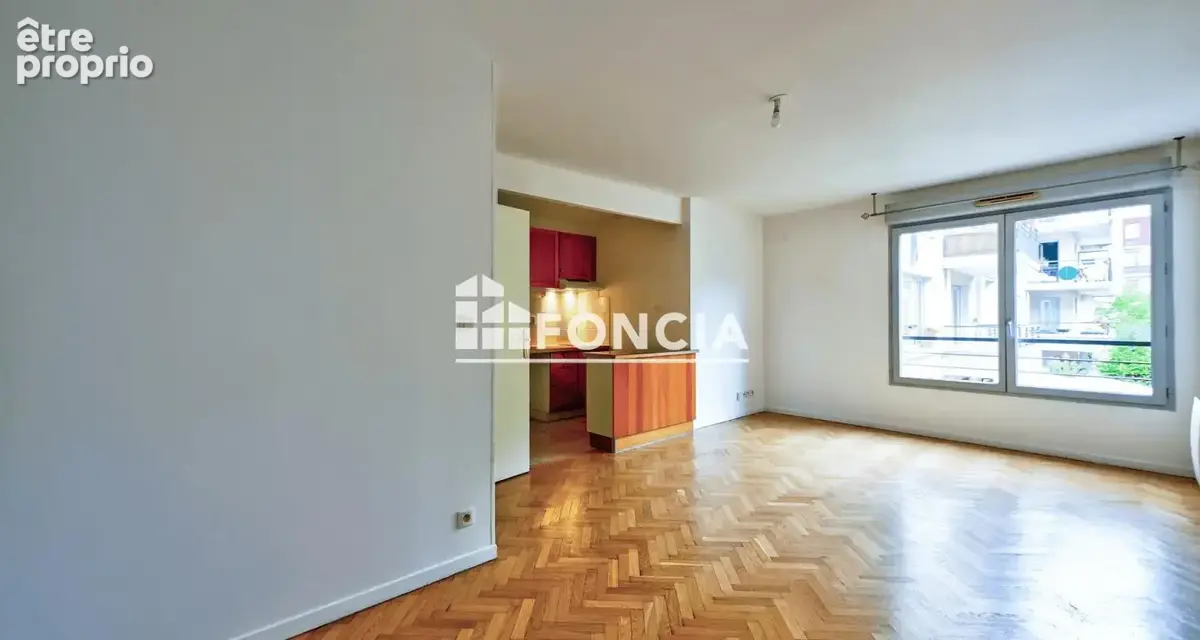Exclusivite foncia sur carrieres-sous-poissy (78955) : appartement 2 pièces de 44.13 m2 sans travaux avec parking privatif - photo 2