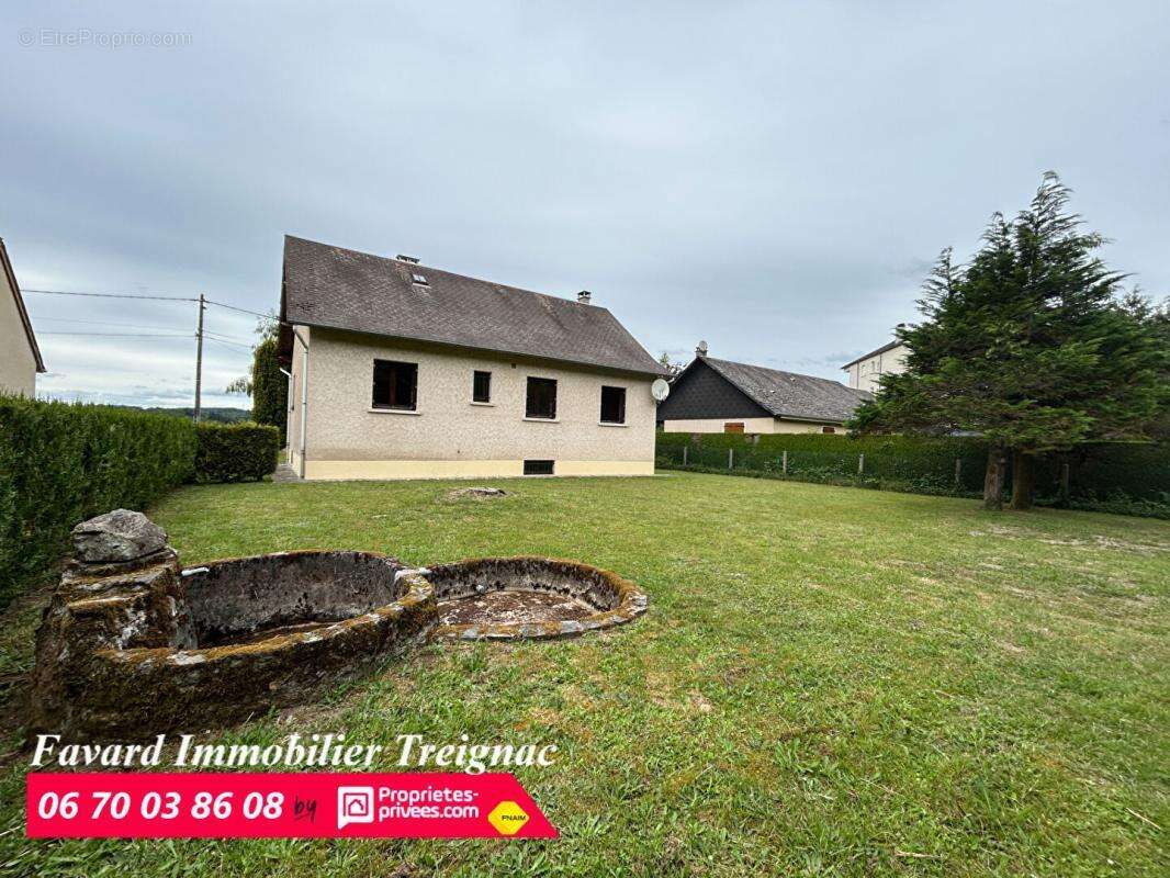 Maison  120 m²  3 chambres - garage  et  jardin plat  850 m² 19 260 TREIGNAC - photo 17