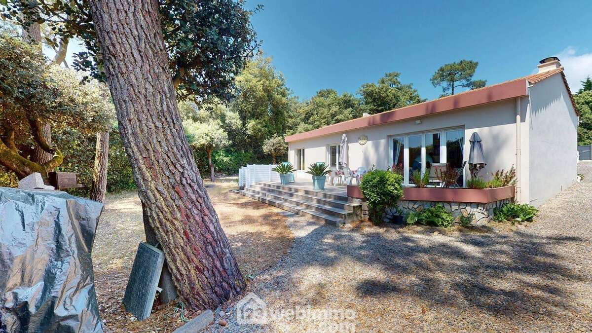 Façade. - Maison à JARD-SUR-MER