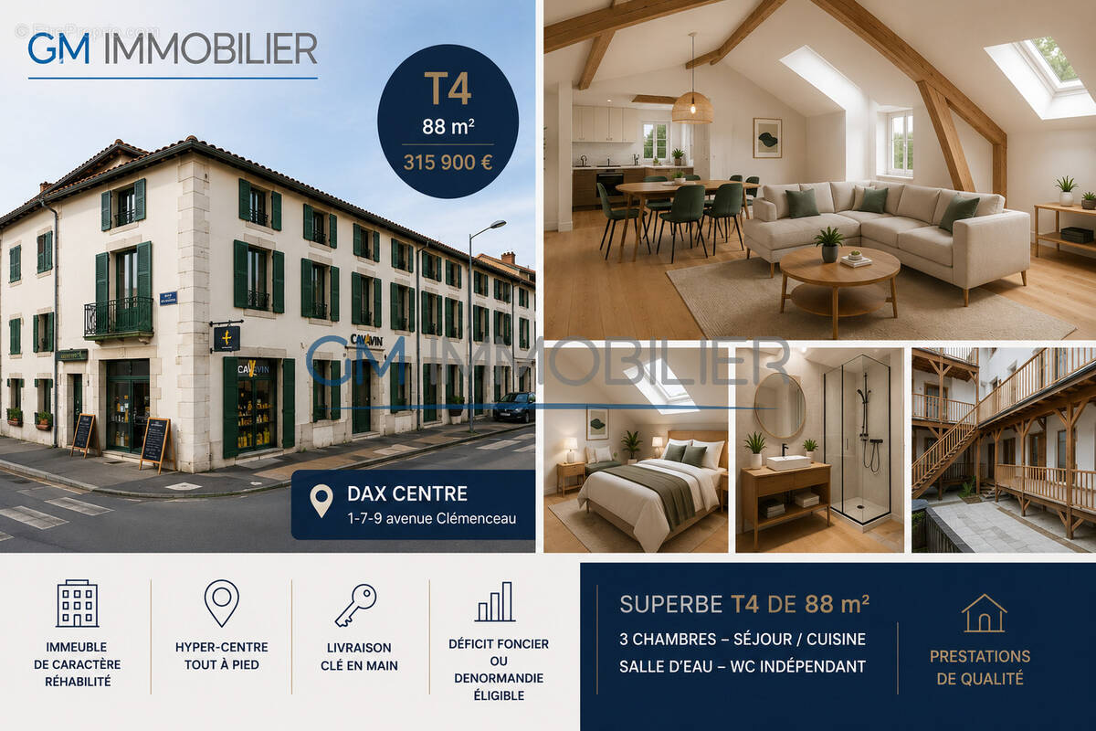 Appartement à DAX