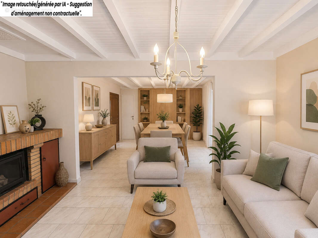 MAISON T4 de 107 M2 avec un double garage de 45 M2 et 4711 M2 de jardin - photo 3