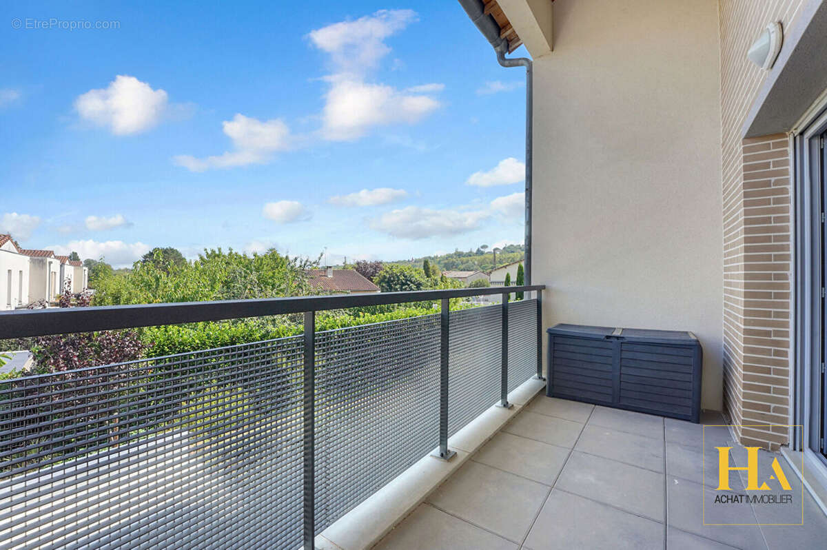 Appartement dernier étage Castanet Tolosan 3 pièces 58 m2, balcon, climatisation et parking - photo 2