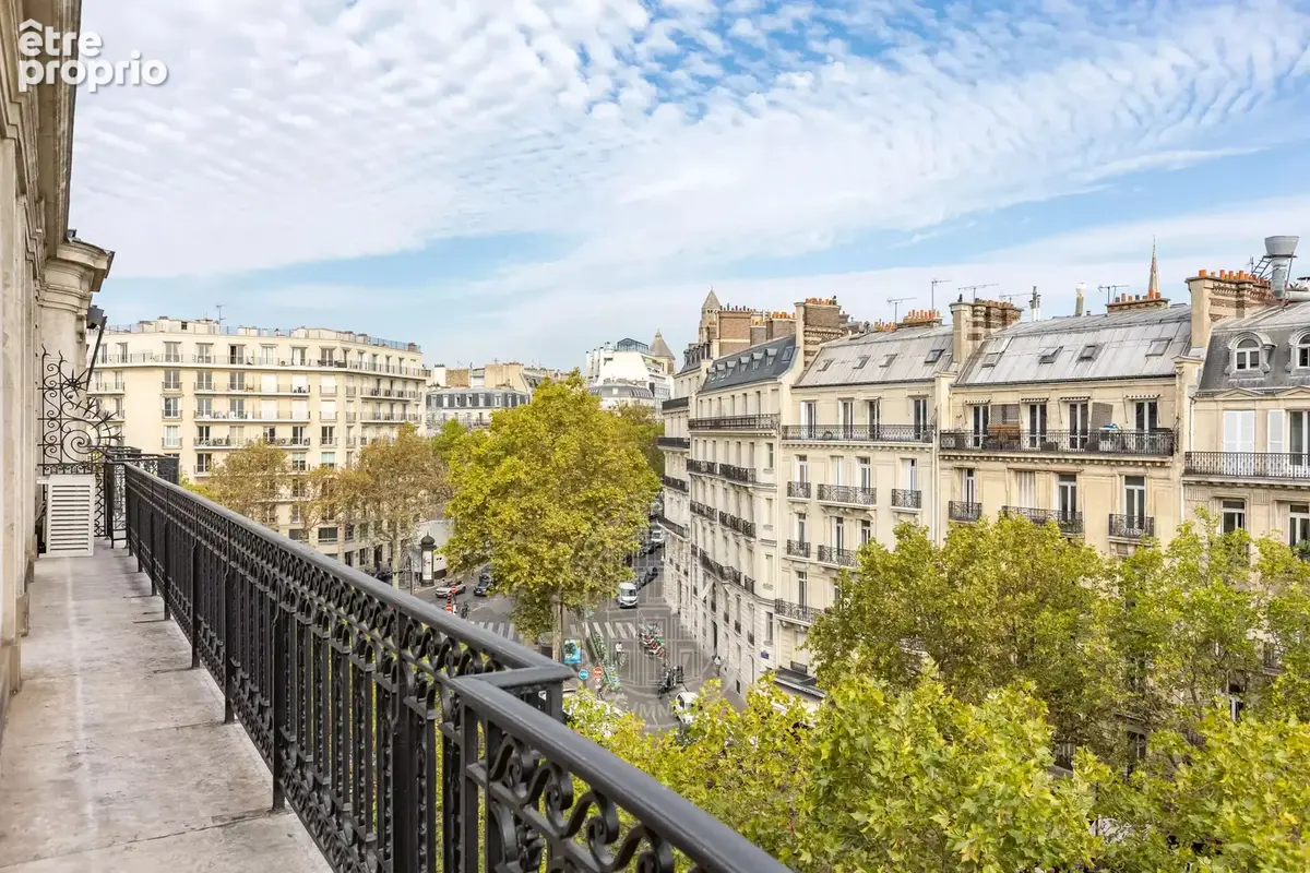 Paris xvi - triangle d'or - vue seine - balcons - photo 5