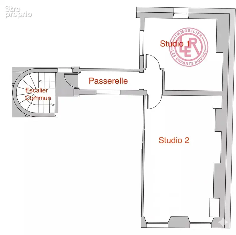 Paris 4ème - Rue des Ecouffes - 2 studios avec accès privatif - photo 9