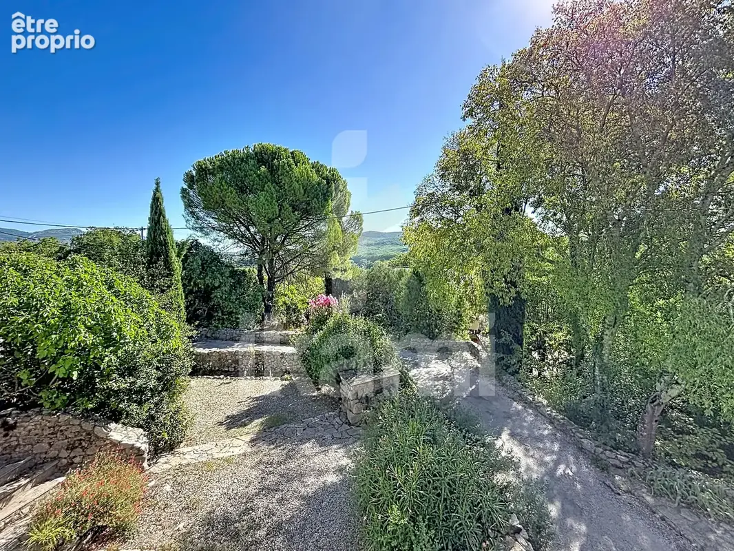 Maison 155 m2 en pierre avec jardin - vue exceptionnelle sur les cevennes - photo 13
