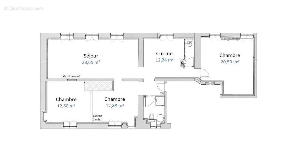 Appartement à ASNIERES-SUR-SEINE