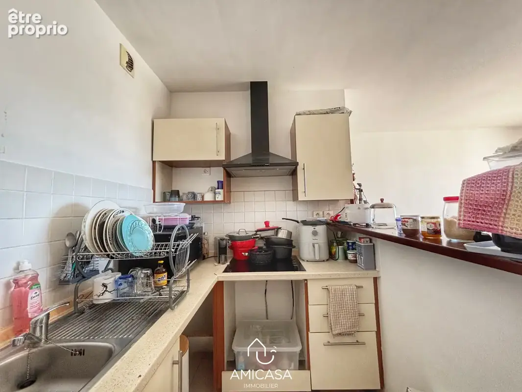 Saint denis (proche jardin de l'état) - appartement t2 loué - photo 6