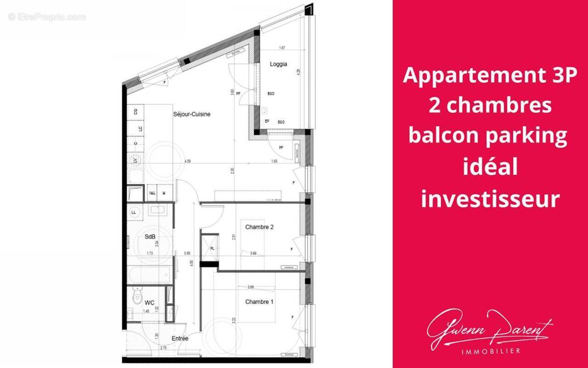 Appartement à PALAISEAU