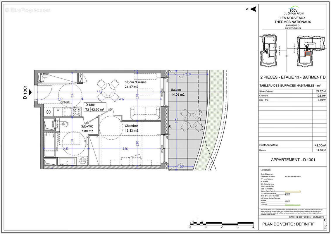 Appartement à AIX-LES-BAINS