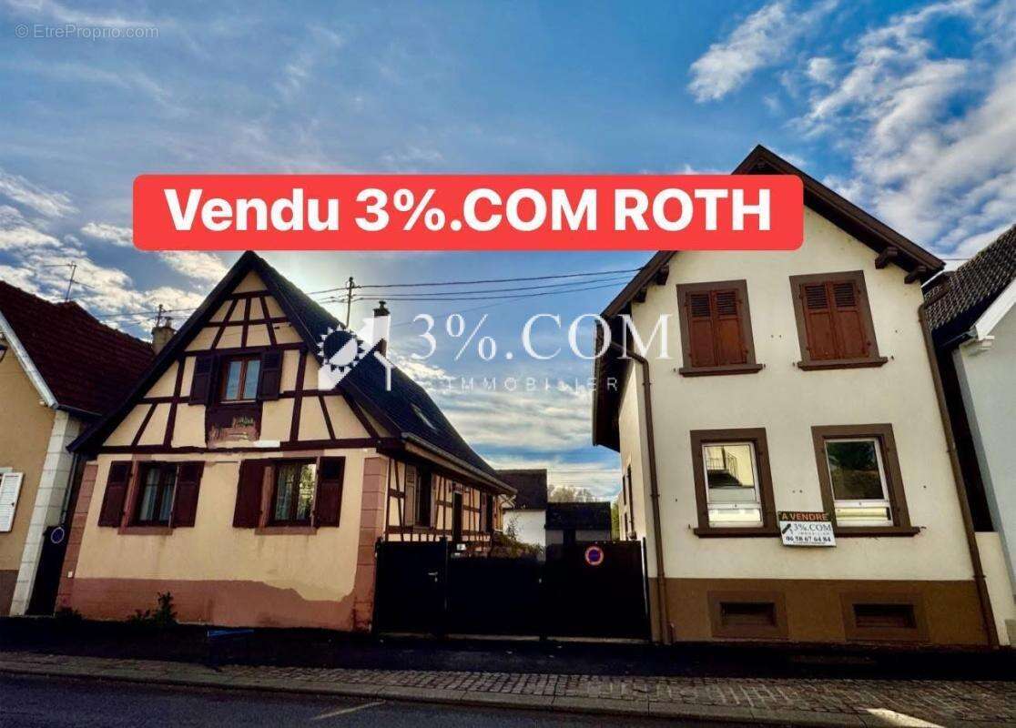 Maison à SCHWINDRATZHEIM