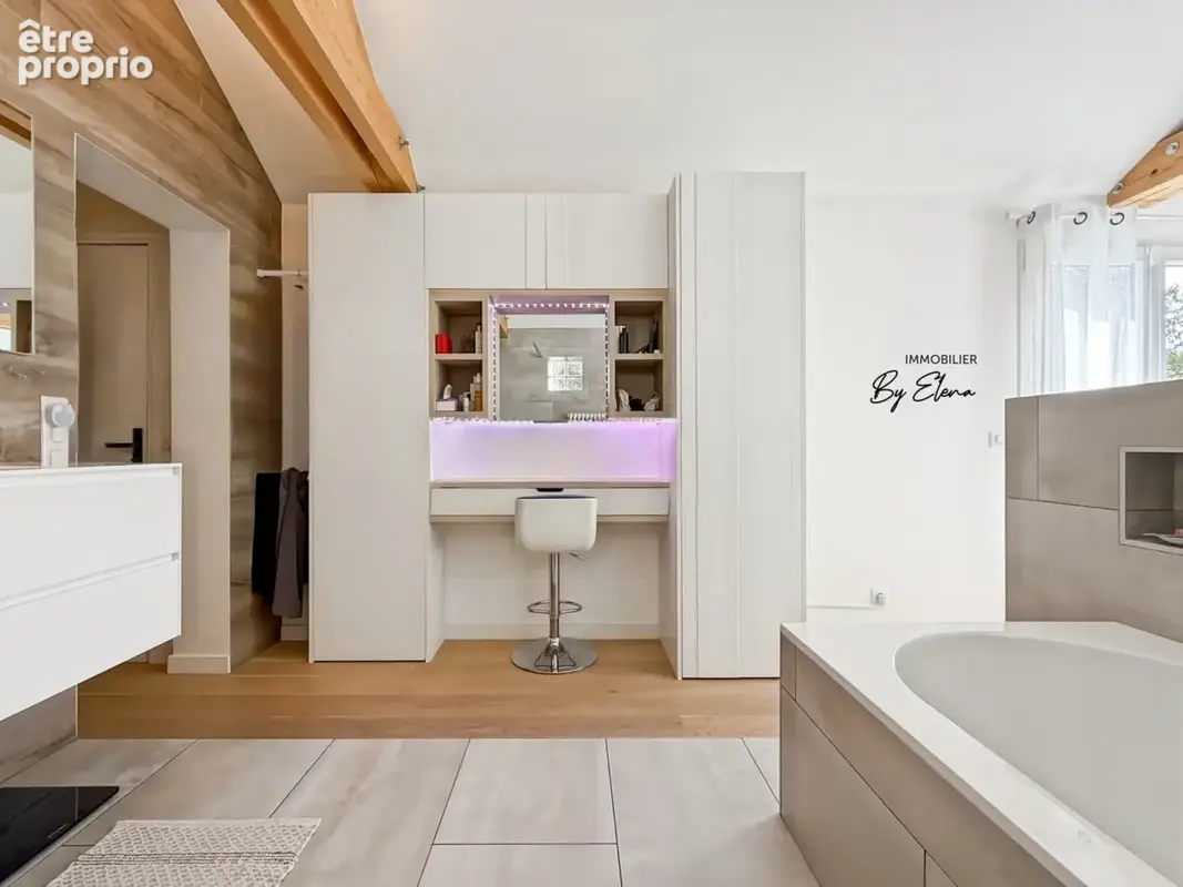 Villa d’architecte rénovée – Golf de Bussy – Plain-pied – 5 chambres – RER A à pied - Bussy-Saint-Georges - à vendre - photo 16