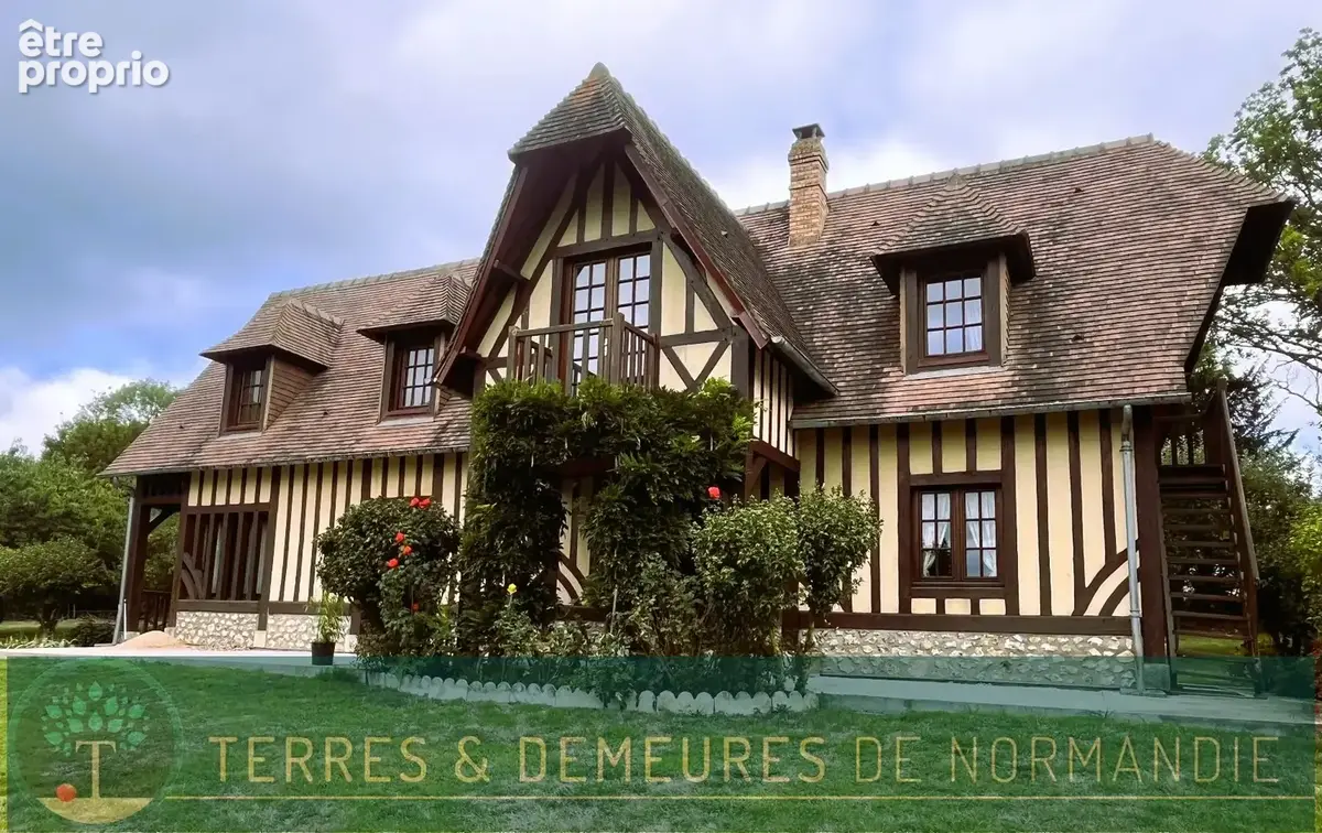 Propriété normande de caractère sur 4 hectares de terrain et dépendance, Vue époustouflante proche de Lisieux (14100) - photo 18