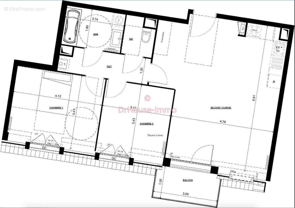 Appartement à TOURCOING