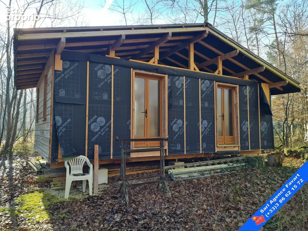 Chalet en bois à finir d’aménager   Environnement calme et boisé - photo 3