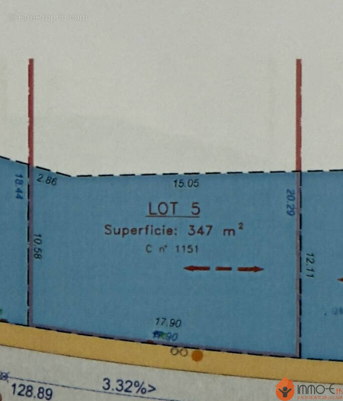 Terrain à COUTEVROULT