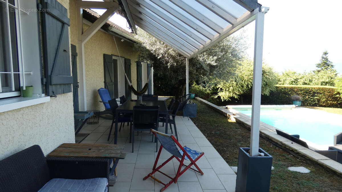 Villa 6 pièces   204 m2   5 chambres   piscine   drumettaz-clarafond - photo 48