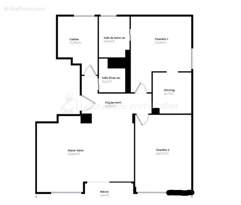 Appartement à ROQUEBRUNE-CAP-MARTIN
