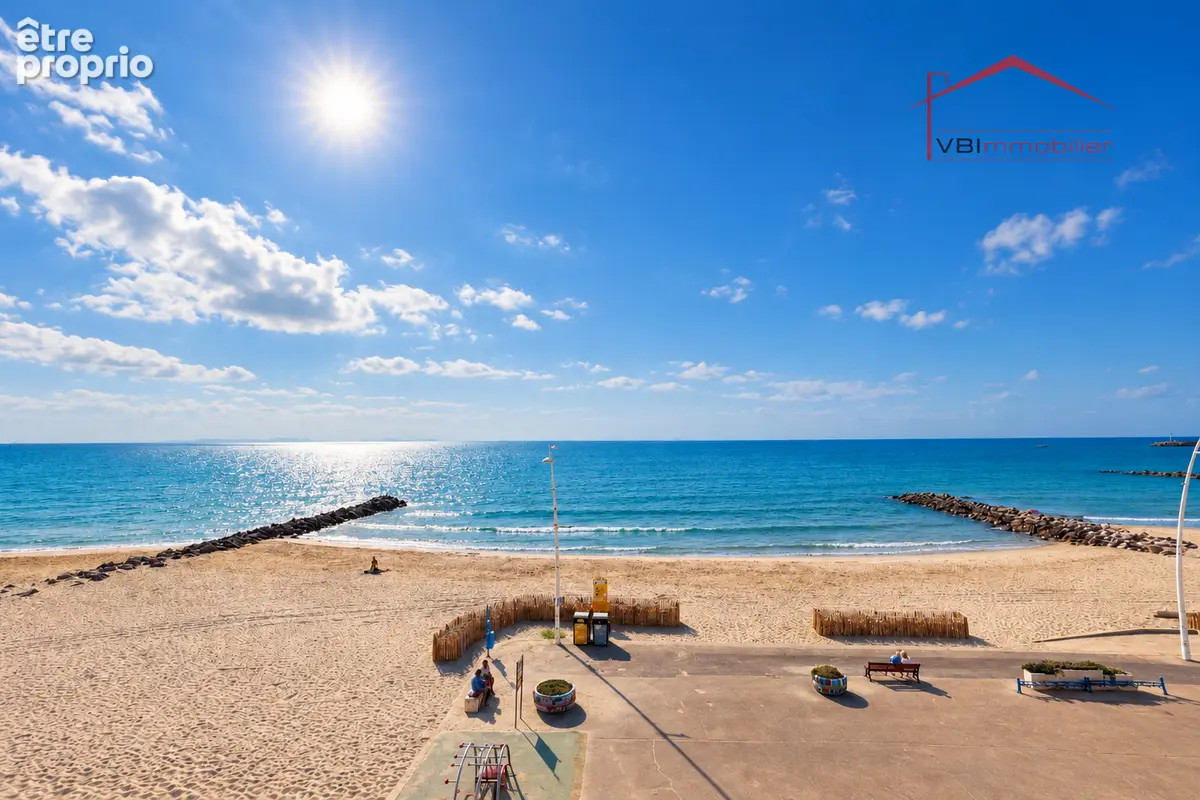 Palavas-les-flots ? rare duplex en première ligne, terrasse et vue mer - photo 12