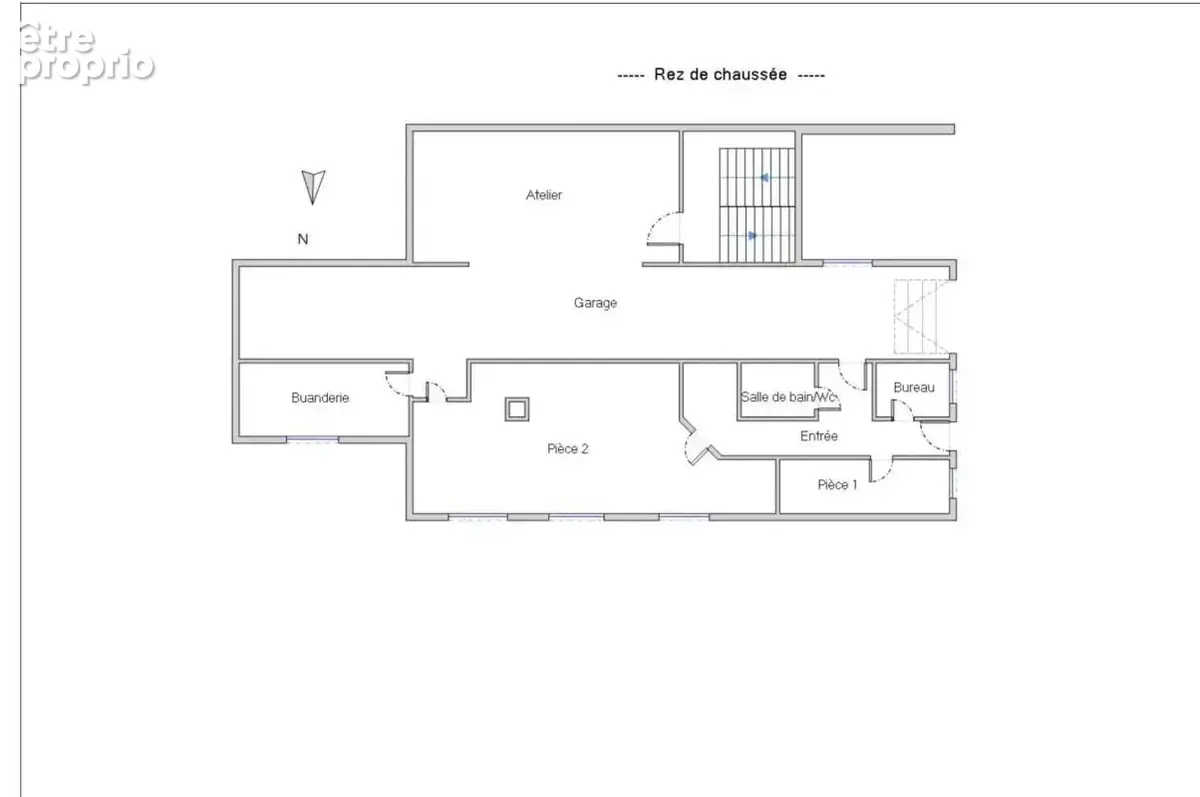 69110 saint foy les lyon - maison + appartement - piscine - garage - jardin - vue panoramique - proche des commodites - calme - photo 10
