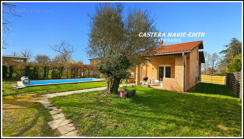 Maison PLAIN-PIED 110,23 M² - 6 pièces - 3 chambres + Mezzanine -Garage - Piscine neuve - PARCELLE 949 M² SEGOUFIELLE (32) - photo 20