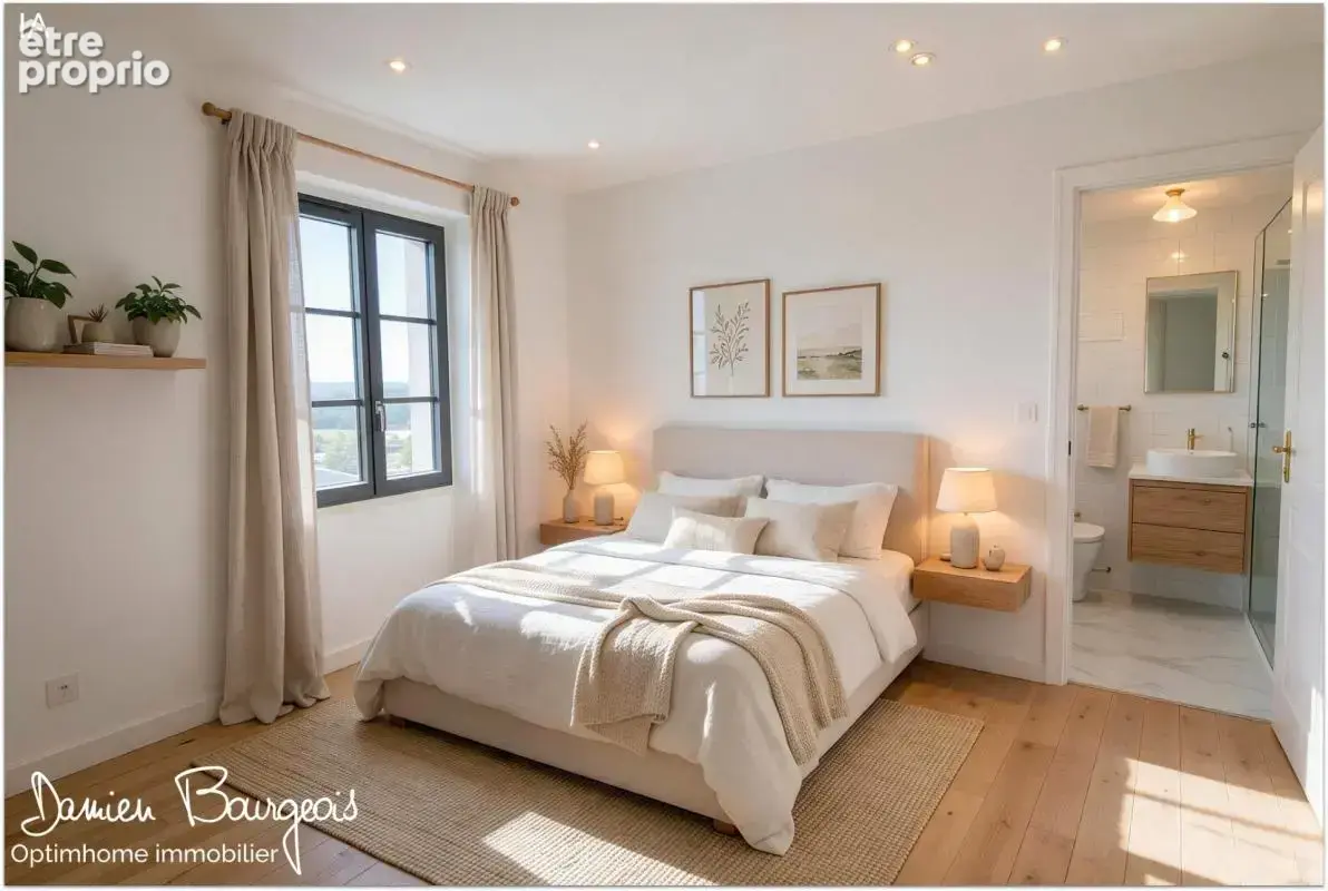 Maison mitoyenne brute avec fort potentiel d'environ 84 m² (110 m2 sol) - photo 4