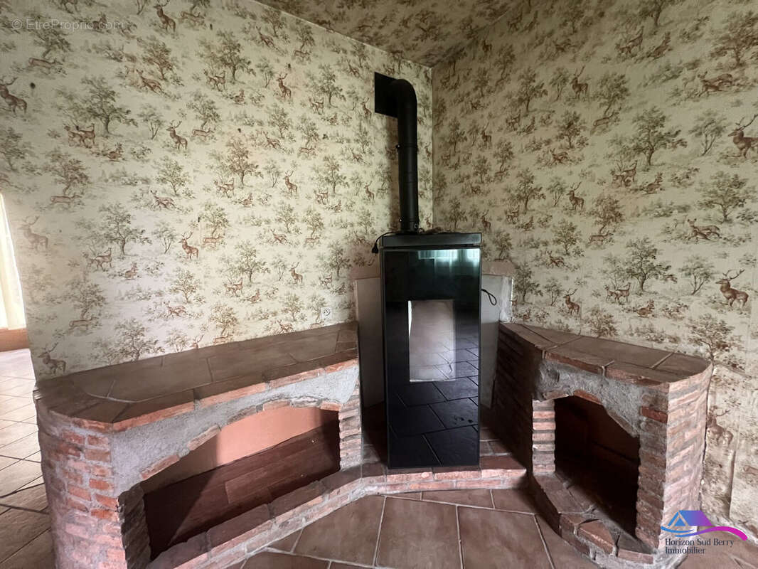 POELE A&lt;br&gt;GRANULE - Maison à CHATEAUMEILLANT