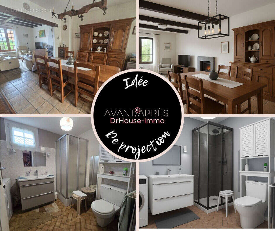 Maison à BELLEVILLE-SUR-MER