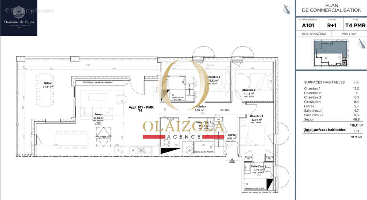 Appartement à BIDART