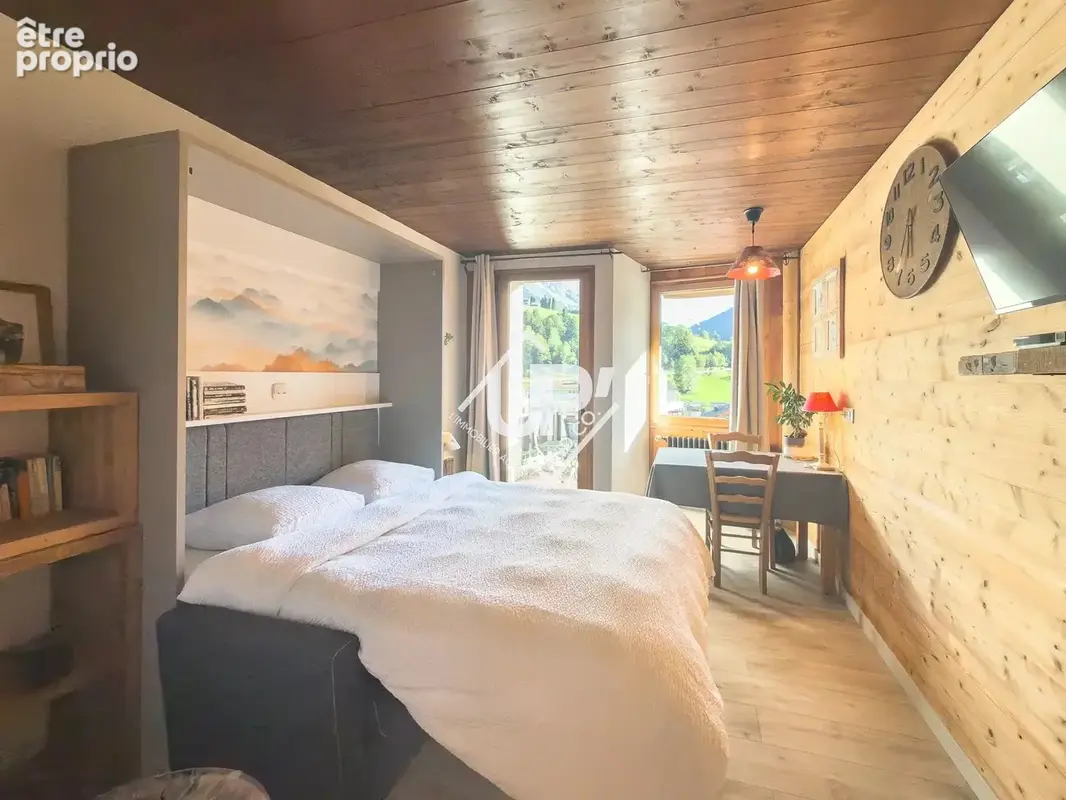 Studio rénové avec balcon plein sud au cœur de la station - La Clusaz - photo 2