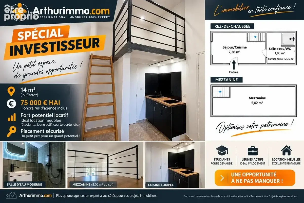 Photo Appartement à Pourrieres au prix de 75 000€